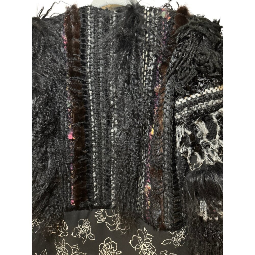 Zaharoff Women's Jacket with Fur Stripes and embellishments - Picture 6 of 6